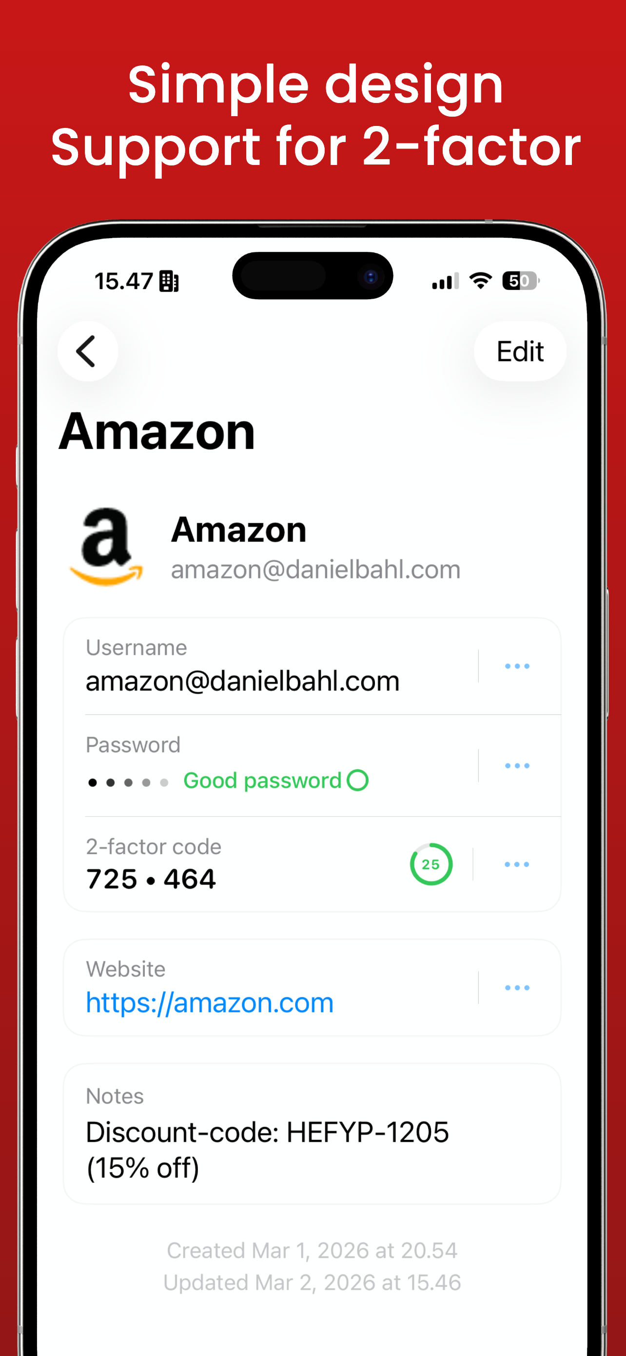 Password Remember screenshot 3